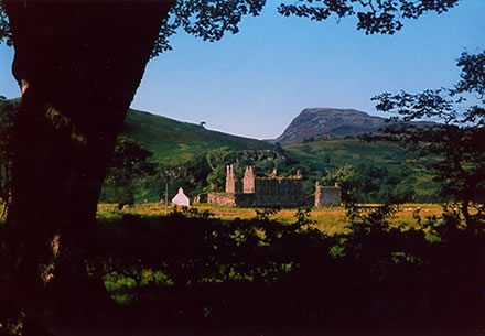The village of Glenelg from the direction of the Sound of Sleat