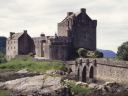 Eilean Donan castle overlooking Loch Alsh